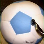 Fussball Fondant Vorlage Großartig Fußball – Ball Anleitung – Monika Triebenbacher – Süßes