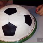 Fussball Fondant Vorlage Schönste Fußball torte Motivtorte Fondanttorte Kuchen