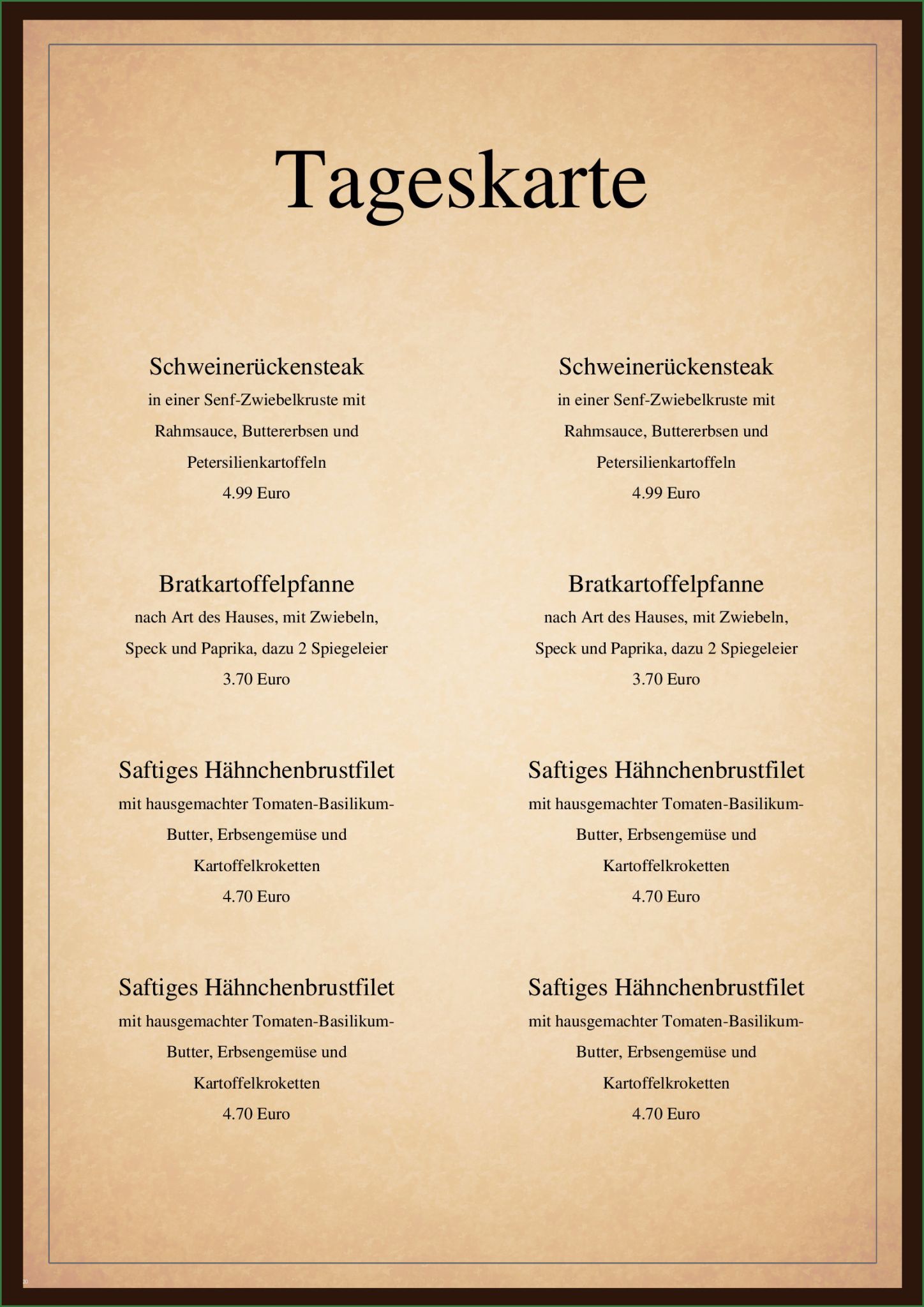 Getränkekarte Hochzeit Vorlage Word Erstaunlich Speisekarten Und