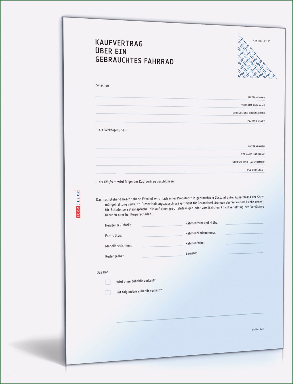 Haftungsausschluss Englisch Vorlage Erstaunlich Kaufvertrag über Ein Gebrauchtes Fahrrad