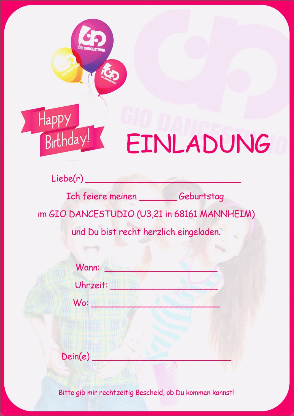 Haftungsausschluss Kindergeburtstag Vorlage Elegant Einladungen Kindergeburtstag Vorlagen
