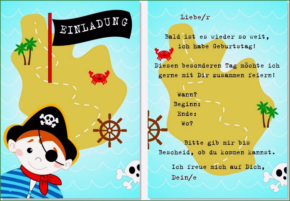 Haftungsausschluss Kindergeburtstag Vorlage Wunderbar Schöne Einladung Kindergeburtstag Text Pirat Piraten