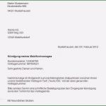 Handyvertrag Kündigung Vorlage Zum Drucken Einzigartig 12 Schriftliche Bestätigung Kündigung