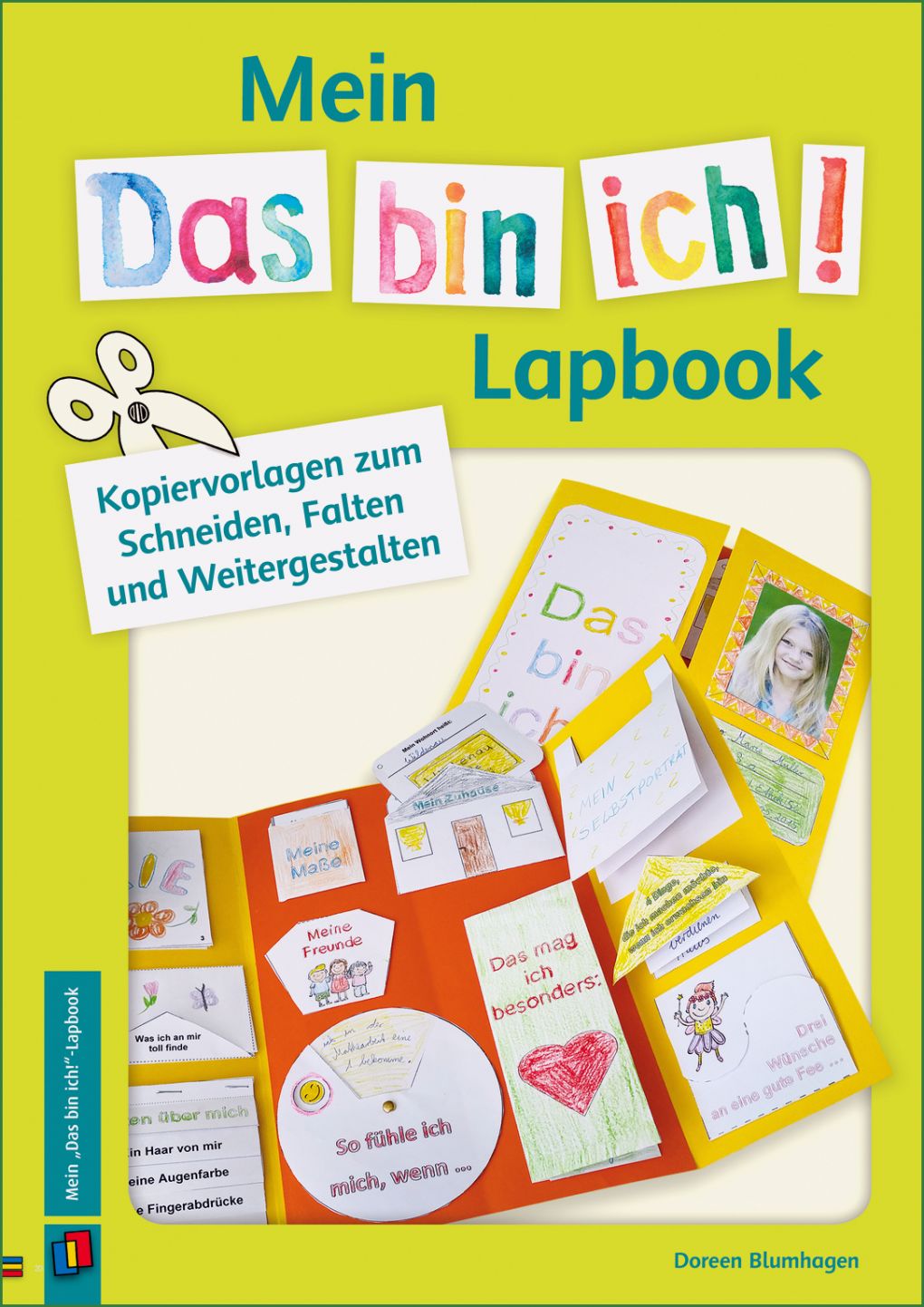 Ich Buch Vorlage Kita Fabelhaft Mein „das Bin Ich “ Lapbook