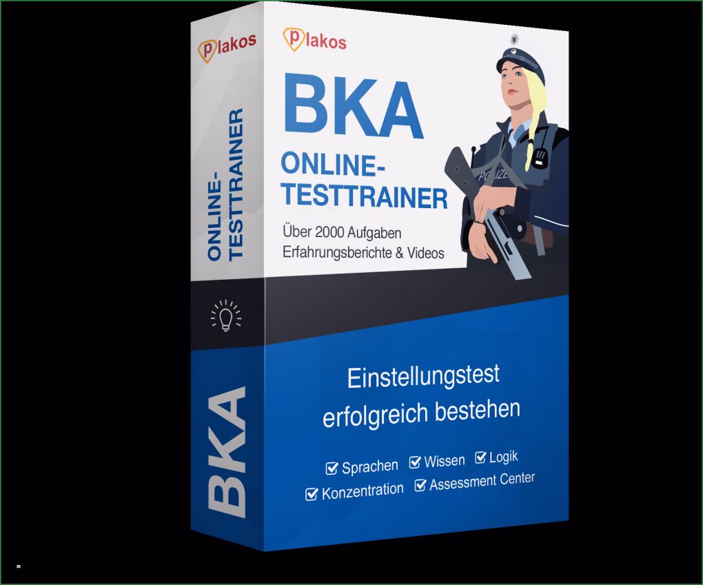 Interaktive Bewerbung Vorlagen Elegant Bundeskriminalamt Bka Einstellungstest Line