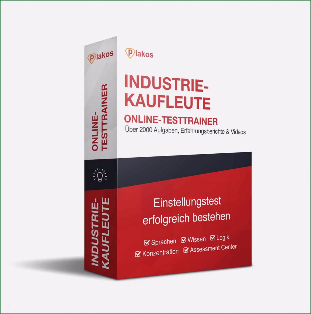 Interaktive Bewerbung Vorlagen Fabelhaft Industriekaufmann Industriekauffrau Einstellungstest