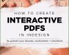 Interaktive Bewerbung Vorlagen Inspiration How to Create An Interactive Pdf In Indesign