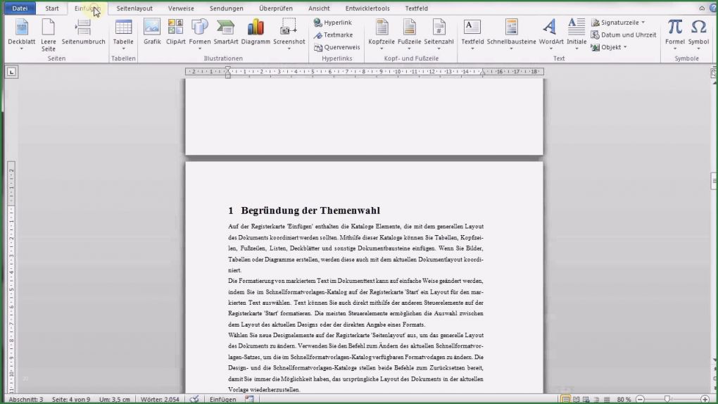 It Dokumentation Vorlage Word Inspiration Dokumentation In Word Erstellen 1