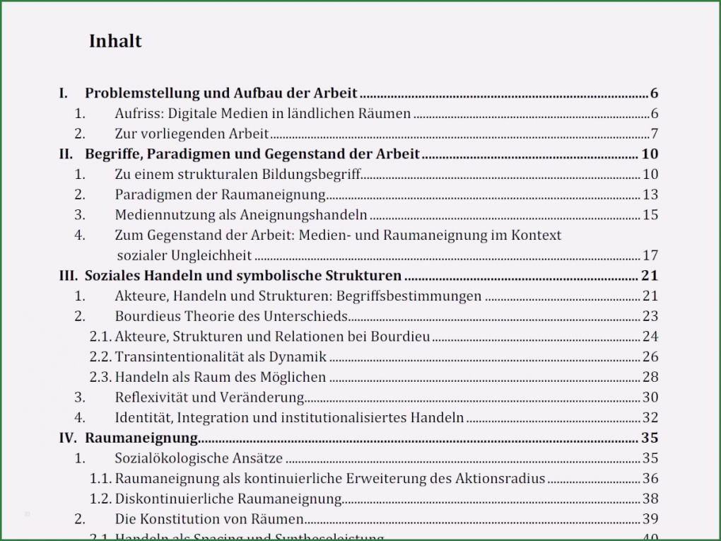 It Dokumentation Vorlage Word Neu Inhaltsverzeichnis In Word Erstellen Nur 60 Sekunden