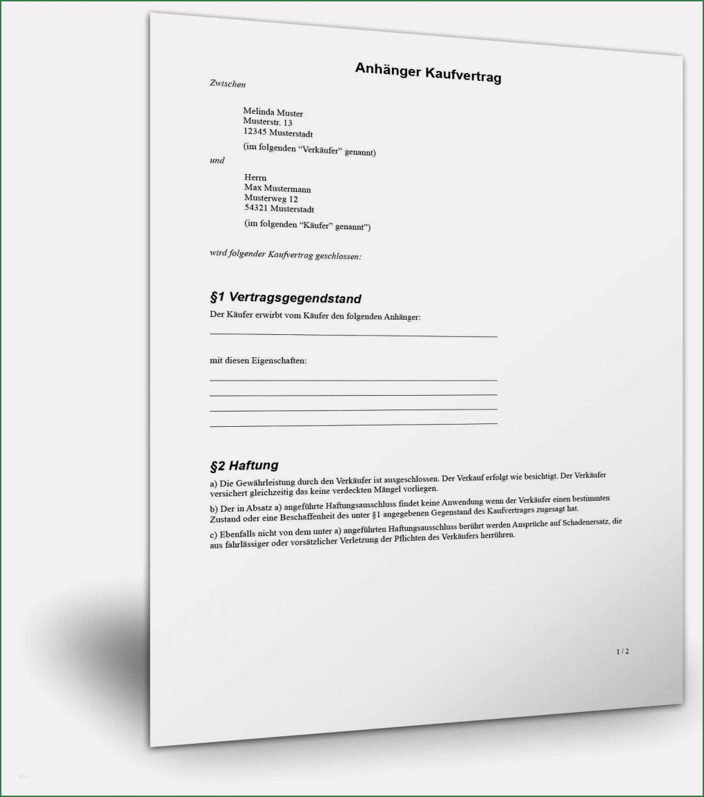 Kaufvertrag Gartenhaus Vorlage Erstaunlich Biespiel Kaufvertrag Hund Muster