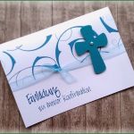 Konfirmation Einladungen Vorlagen Basteln Best Of Einladung Einladungskarte Kommunion Konfirmation Von Card