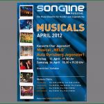 Konzert Flyer Vorlage Fabelhaft Konzertflyer songline Macgrafix