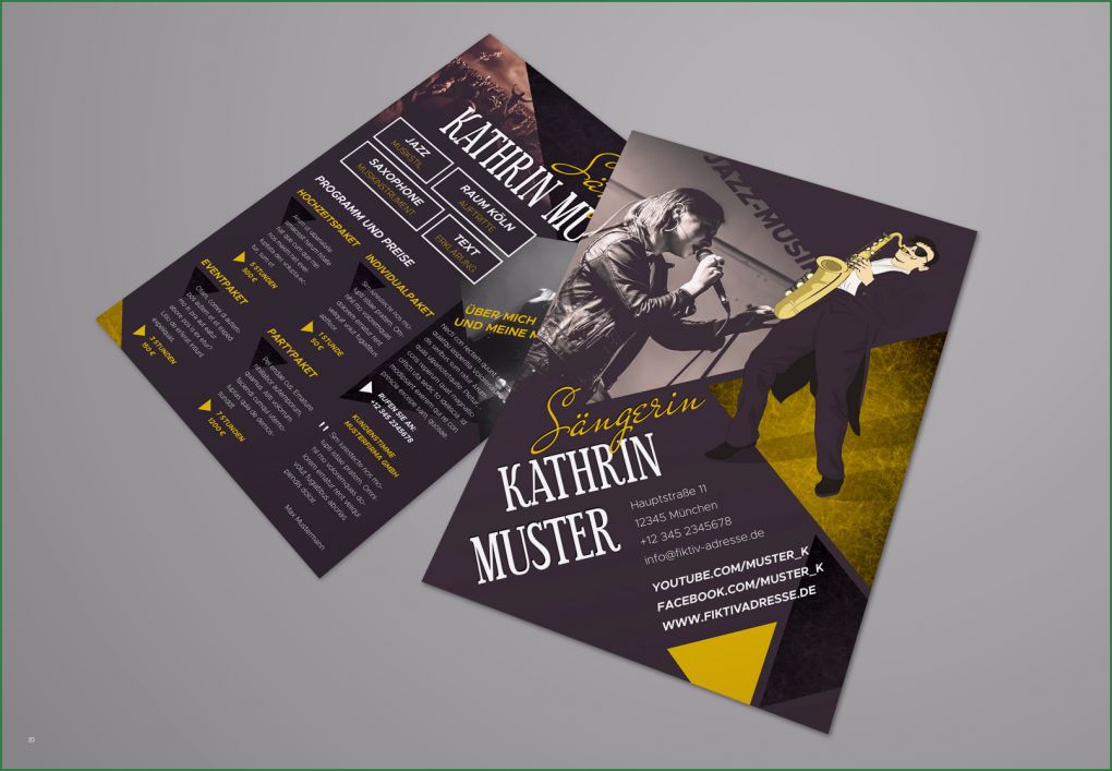 Konzert Flyer Vorlage Schön Design Vorlagen – Künstlerkarten Konzert Flyer Band Design