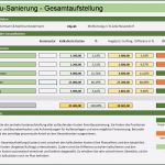 Kostenaufstellung Renovierung Bank Vorlage Cool 10 Baukosten Excel Tabelle