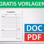 Kostenlose Vorlage Untermietvertrag Süß Vorlage Verzehrkarte Word Und Pdf