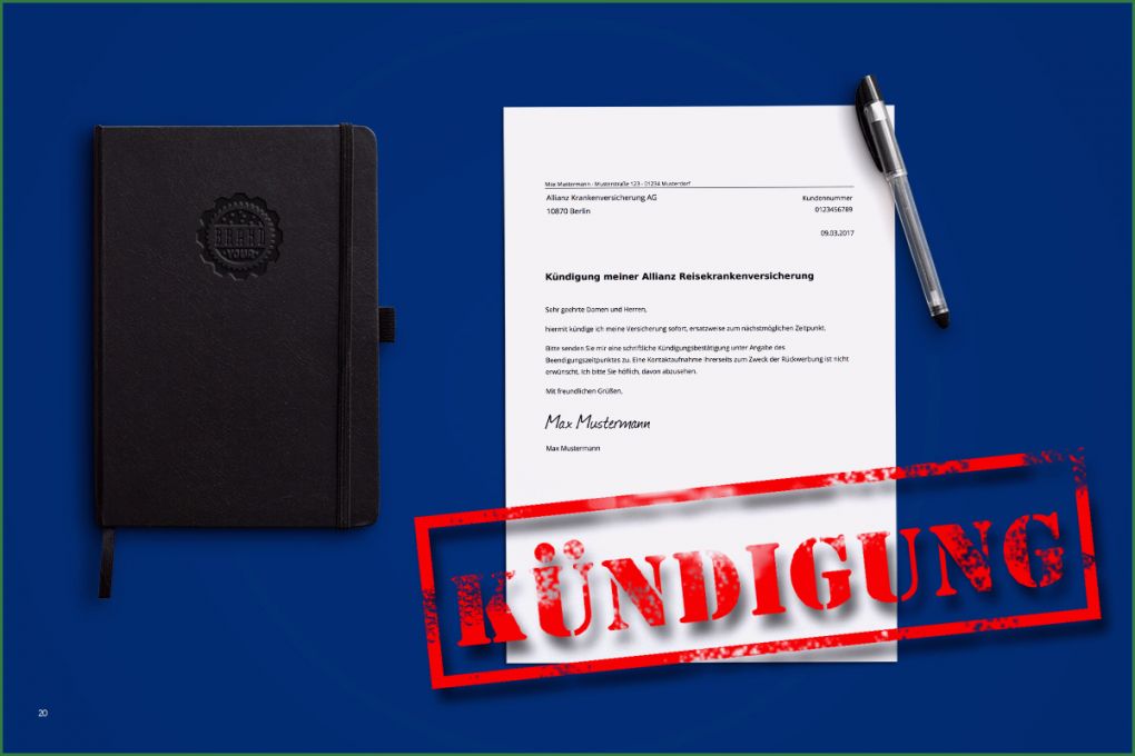 Kündigung Fonic Vorlage Luxus Allianz Reisekrankenversicherung Kündigung Vorlage