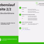 Lebenslauf Vorlage Berufserfahrung Einzigartig Lebenslauf Muster Berufserfahrene – Bewerbungsprofi Net