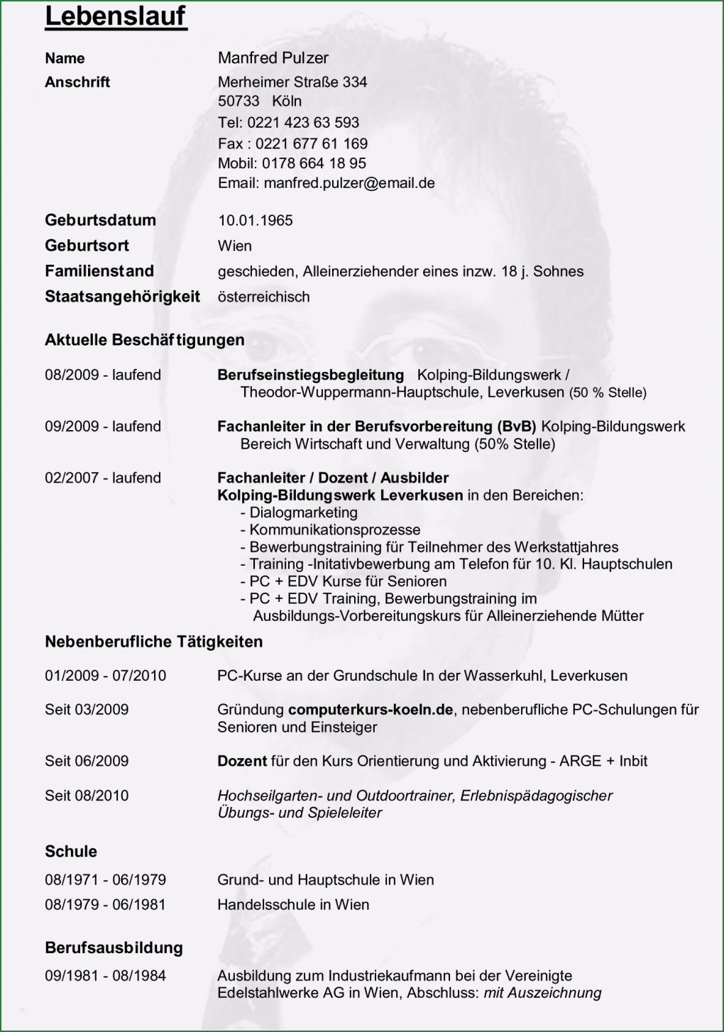 Lebenslauf Vorlage Für Einbürgerung Luxus 17 Lebenslauf Für Einbürgerung Vorlage