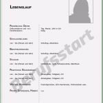 Lebenslauf Vorlage Für Eine Ausbildung Bewundernswert Kostenlose Lebenslauf Muster Und Vorlagen Für Deine