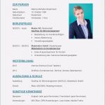 Lebenslauf Vorlage Für Eine Ausbildung Luxus Der Perfekte Lebenslauf Für Bewerbung Zur Ausbildung