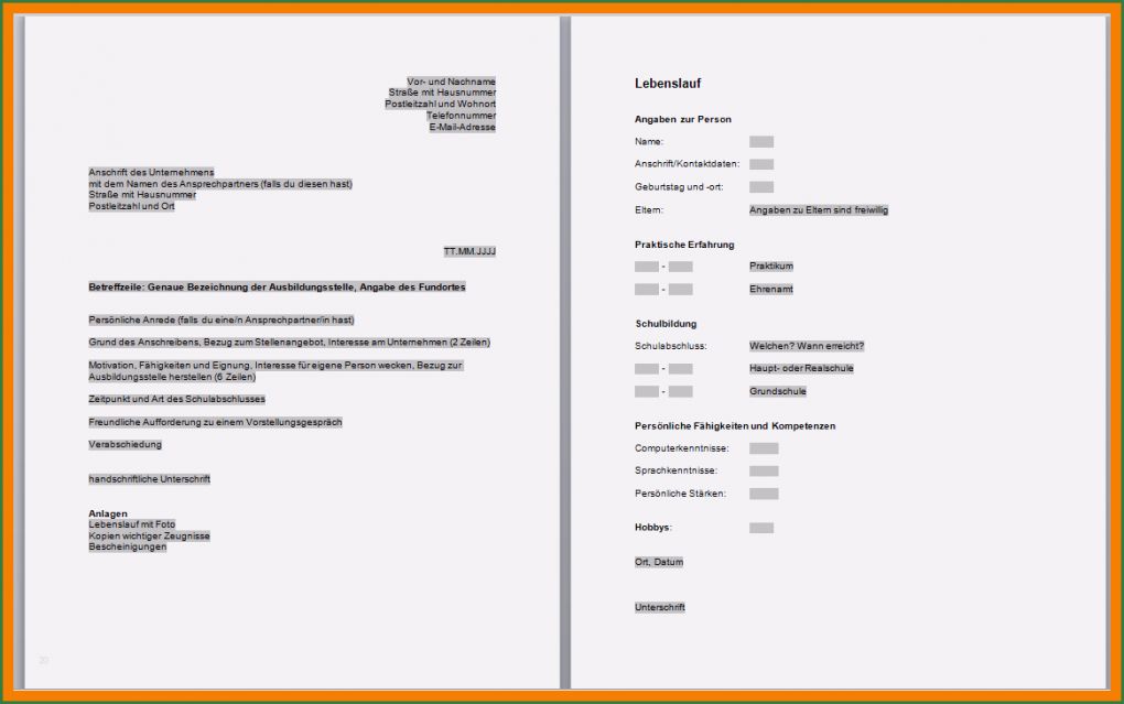Lebenslauf Vorlage Word Kostenlos 2018 Beste 7 Bewerbungsschreiben Vorlage Kostenlos Word