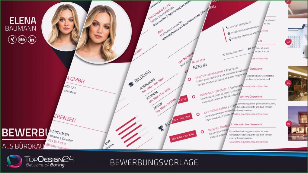 Lebenslauf Vorlage Word Kostenlos 2018 Luxus Lebenslauf Vorlage 2018 topdesign24 Bewerbungsvorlage