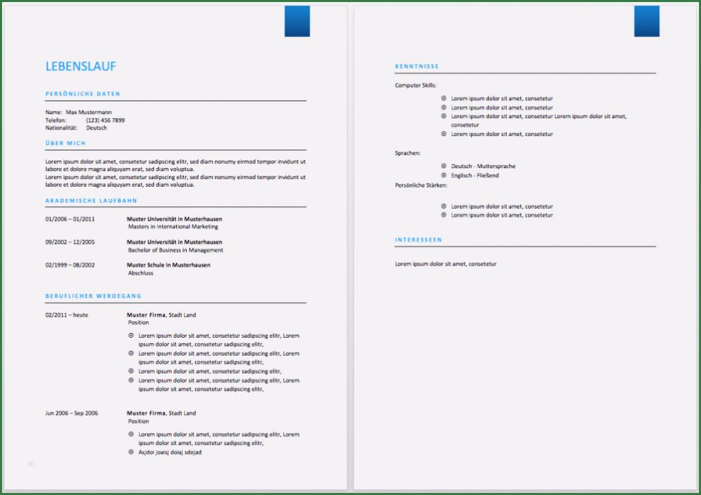 Lebenslauf Vorlage Word Kostenlos 2018 Wunderbar Lebenslaufvorlage 2018 2019 Meinebewerbung
