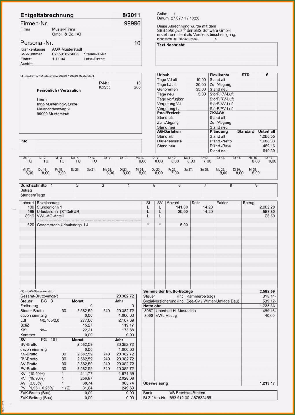 Lohnabrechnung Vorlage Word Wunderbar 29 Lohnabrechnung Vorlage Brontepublicschool