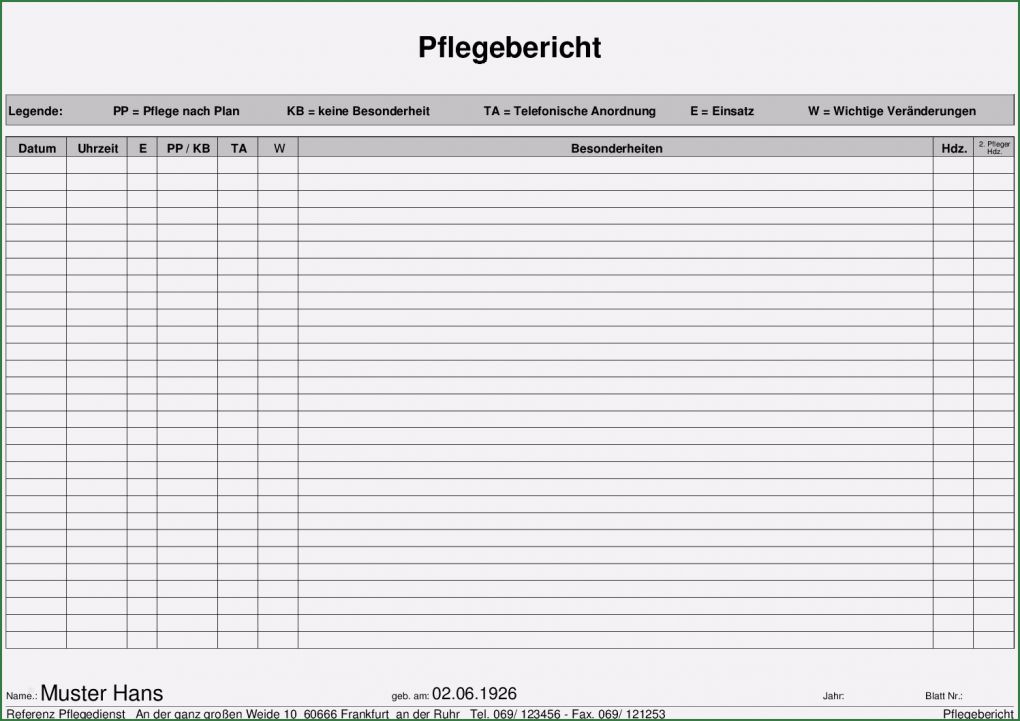 Lohnarbeit Nachweis Vorlage Pdf Erstaunlich Vorlagen – Meinpfleg Nst