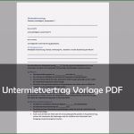 Lohnarbeit Nachweis Vorlage Pdf Schönste Untermietvertrag Muster Vorlage Pdf Download