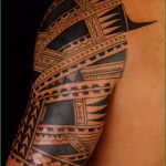 Maorie Tattoo Oberarm Vorlagen Angenehm Maori Tattoo Für Männer Mit Geometrischen formen