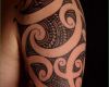 Maorie Tattoo Oberarm Vorlagen Hübsch Maori Polynesian Tattoo Maori Half Sleeve Tattoo