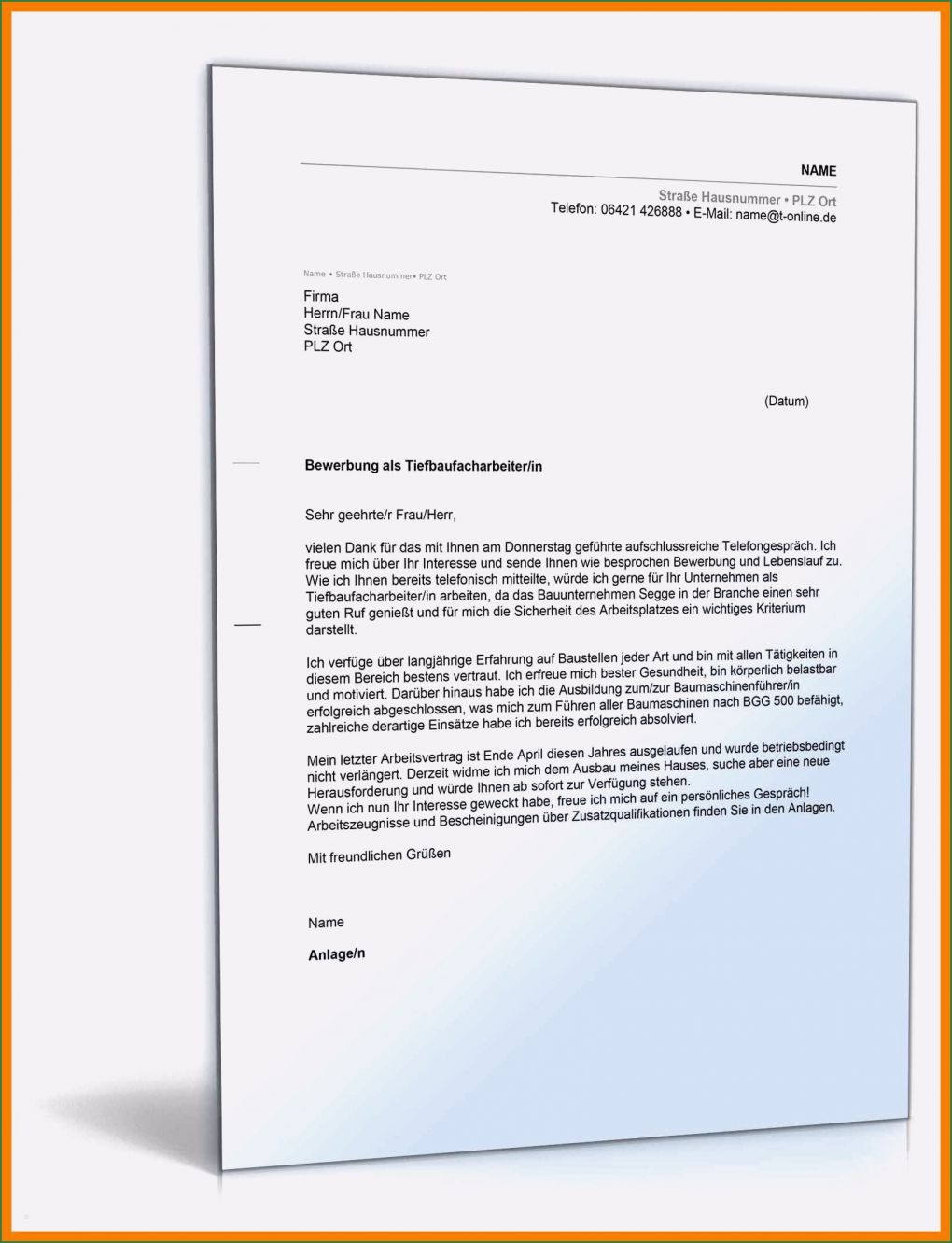 Maschinen Und Anlagenführer Bewerbung Vorlage Gut 7 Bewerbung Anschreiben Maschinen Und Anlagenführer