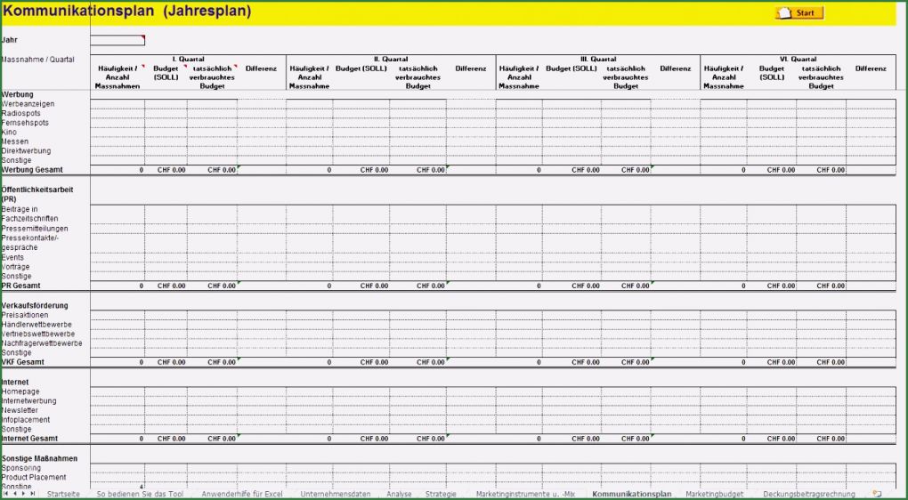 Mediaplan Erstellen Vorlage Einzigartig 12 Media Plan Template Excel Exceltemplates Exceltemplates