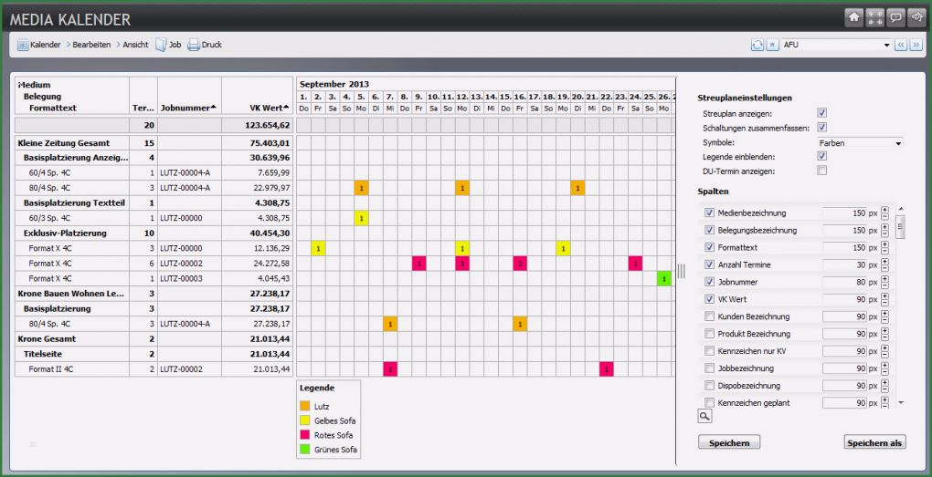 Mediaplan Erstellen Vorlage Elegant Easyjob [mediao] Agentursoftware Guide