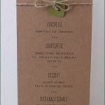 Menükarte Buffet Vorlage Neu Menükarte Auf Kraftpapier Gedruckt Serie Paulina