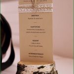 Menükarte Buffet Vorlage Süß Menükarten Hochzeit Handgefertigt In Ihrem Design