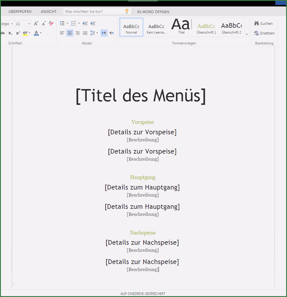 Menükarte Geburtstag Vorlage Beste Menü Speisekarte Als Download Auf Wordvorlage