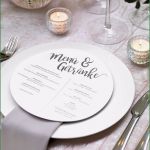Menükarte Geburtstag Vorlage Cool Menükarten Für Hochzeit – 87 Traumhafte Beispiele & Ideen