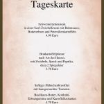 Menükarte Geburtstag Vorlage Erstaunlich Zu Einem Guten Restaurant Gehört Auch Eine Besondere