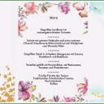 Menükarte Geburtstag Vorlage Hübsch Menükarten Zur Hochzeit