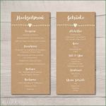 Menükarte Geburtstag Vorlage Wunderbar Menü & Getränkekarte "vintage Green" In 2019