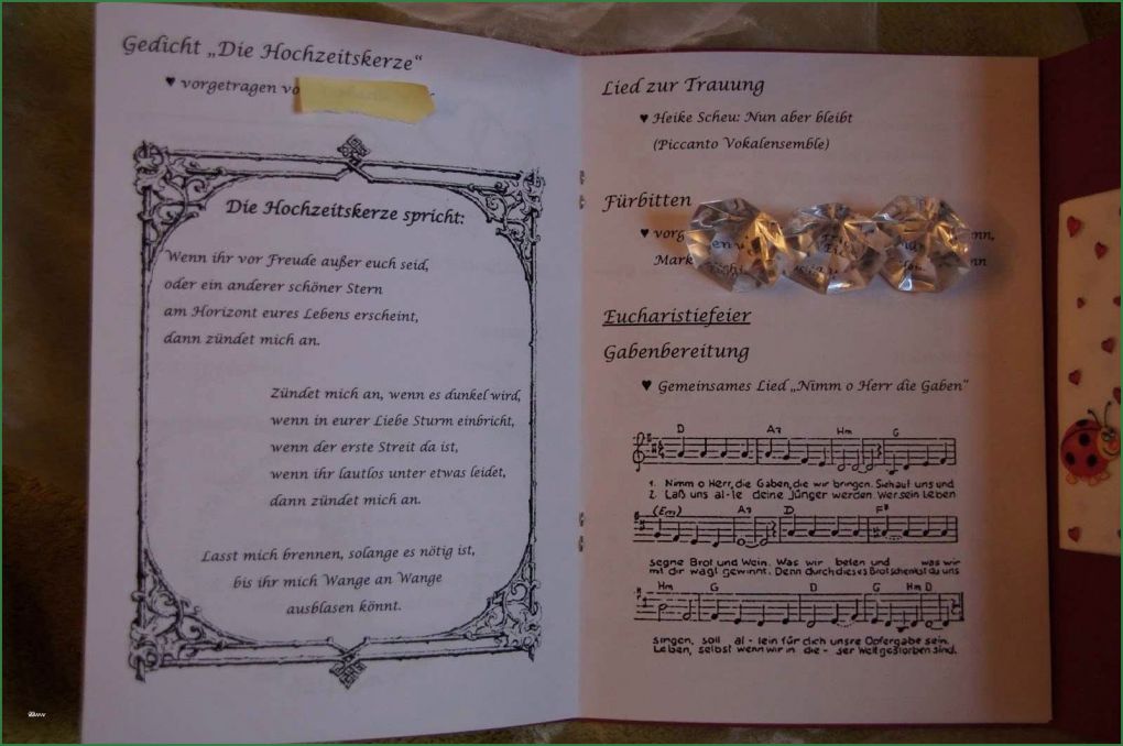 Menükarte Taufe Vorlage Word Angenehm Kirchenheft Hochzeit Word Vorlage Gut Taufe