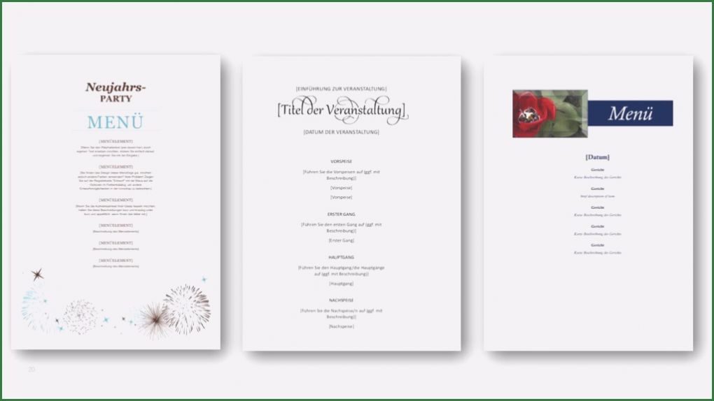 Menükarte Vorlage Download Elegant 9 Speisekarte Erstellen Vorlage