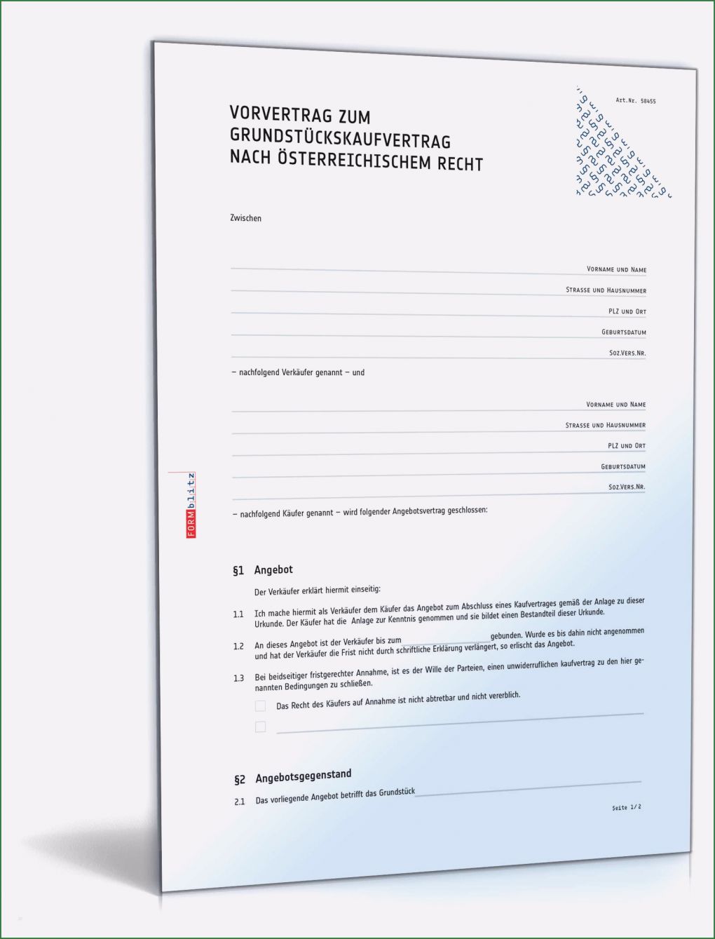 Mietvertrag Grundstück Vorlage Einzigartig Vorvertrag Zum Grundstückskaufvertrag Muster Vorlage Zum