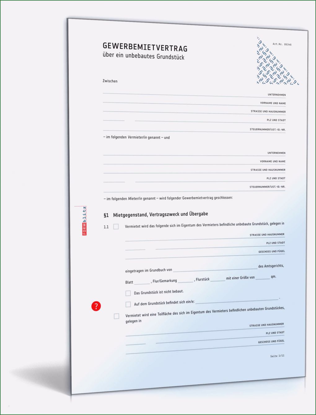 Mietvertrag Grundstück Vorlage Inspiration Gewerbemietvertrag Unbebautes Grundstück