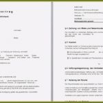 Mietvertrag Vorlage Einfach Neu 11 Ungewöhnlich Untermietvertrag Vorlage Einfach Word Sie