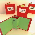 Minecraft Einladungskarten Vorlage Erstaunlich Minecraft Party Zum Kindergeburtstag Mit Deko Spielen