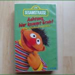 Ministeck Vorlagen Einfach Luxus Vhs Sesamstraße "achtung Hier Kommt Ernie" In Bielefeld