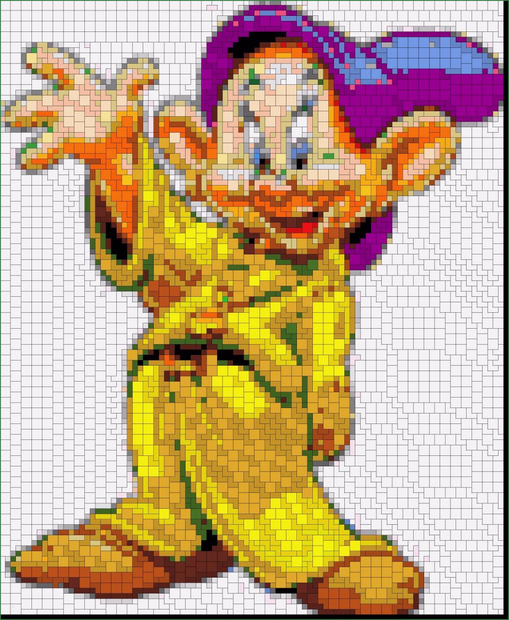 Ministeck Vorlagen Pdf Inspiration Ministeck Examples Cartoon Dwarfs 2